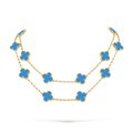 18K Vintage Alhambra 20 Motifs Long Necklace