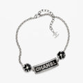 18K CC Resin Diamonds Necklace