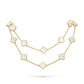 18K Vintage Alhambra 20 Motifs Long Necklace