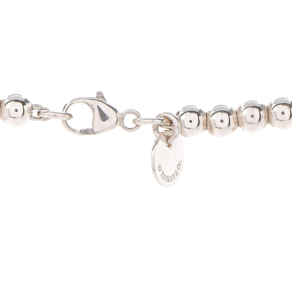 18K Return to Tiffany Heart Tag Bead Necklace