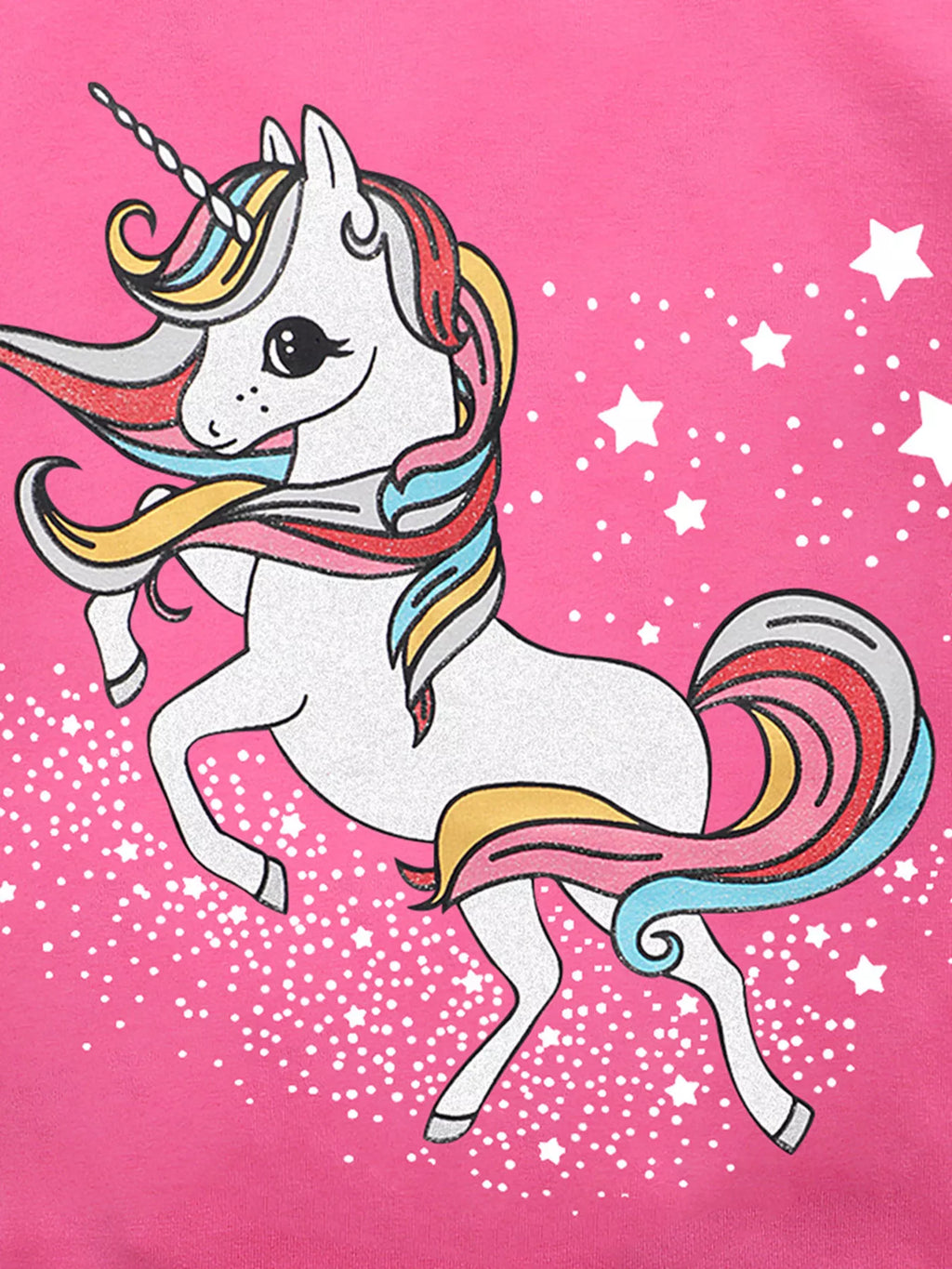 Kids Unicorn T-Shirt – Rainbow Graphic Tee for Girls