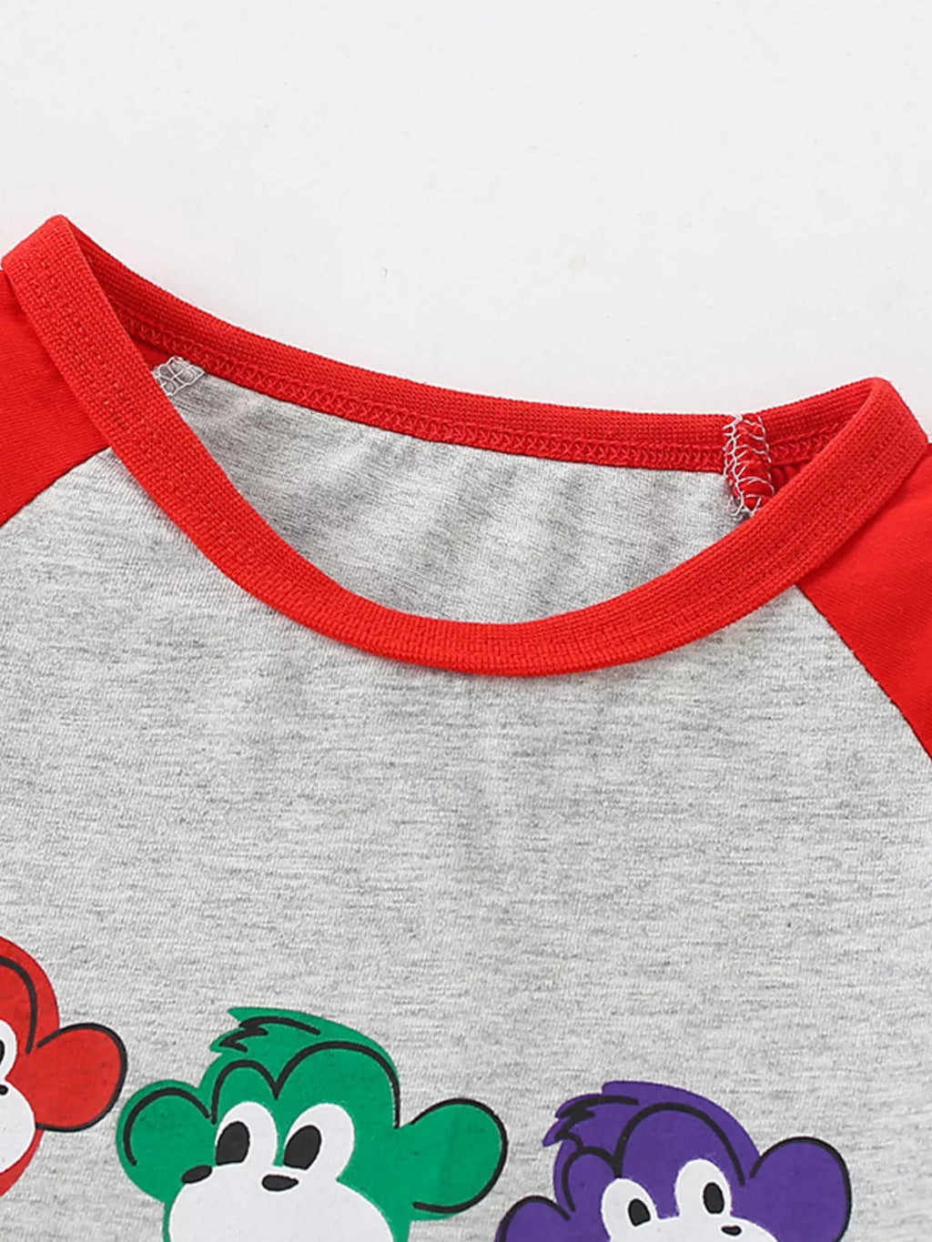 Adorable Monkey Tee & Shorts Set for Kids - Soft Cotton Playwear