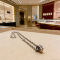 GG Circle Pendant Necklaces